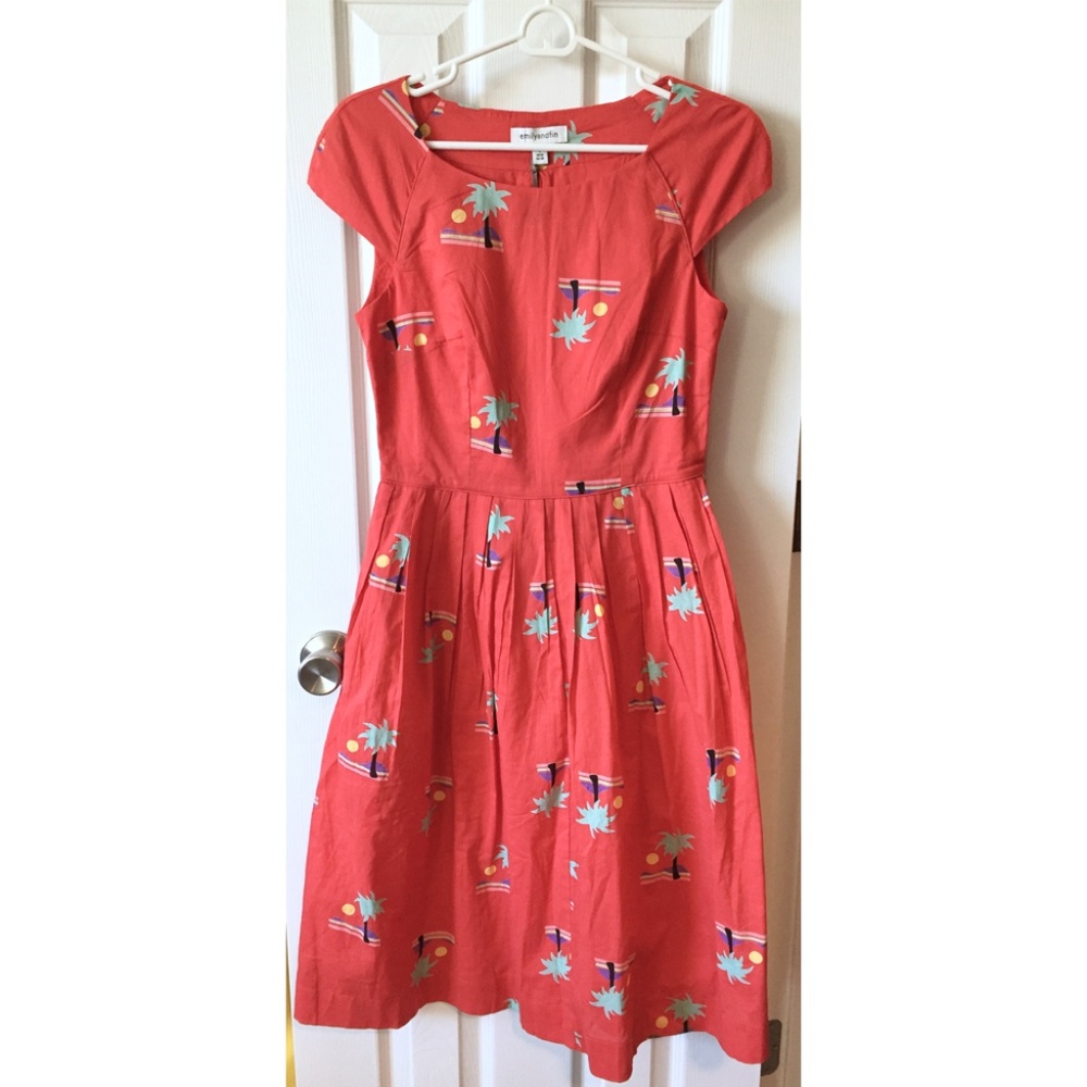 NWT Modcloth Emily and Fin Unmatched Panache Dress